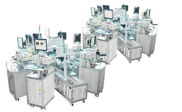 On-line automated RF test system