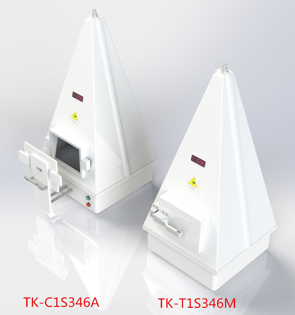 TEM triangular cone shielding box