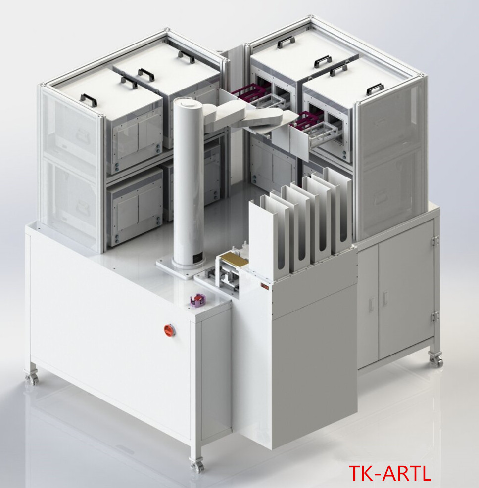 Off-line automated RF test system