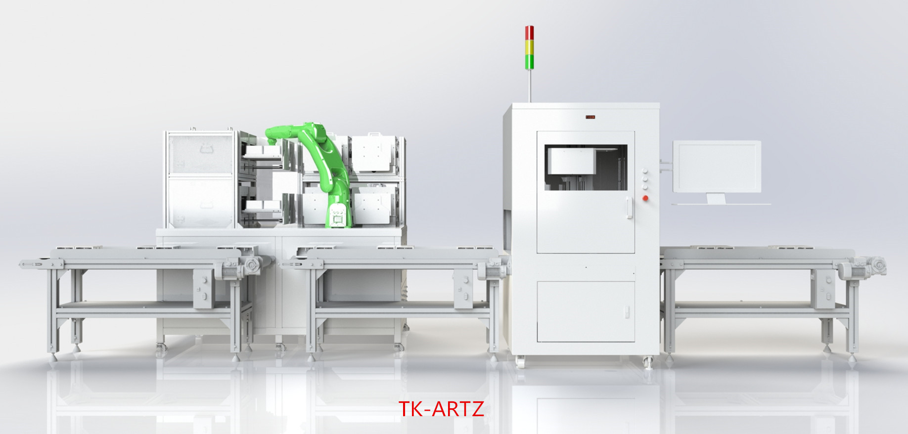 On-line automated RF test system